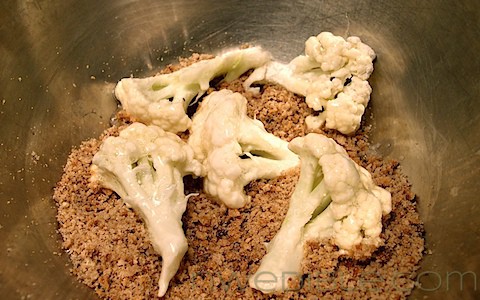 Ginger Breadcrumb Cauliflower with Spicy Dipping Sauce (3)