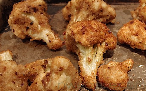 Ginger Breadcrumb Cauliflower with Spicy Dipping Sauce (2)