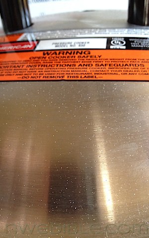 All American Pressure Canner Surface Flaws (4)