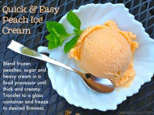 Peach Ice Cream