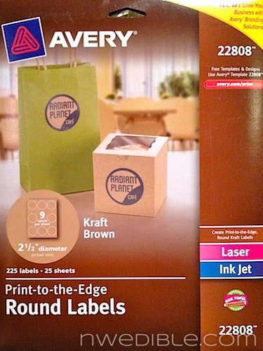 How To Martha Up Your Jam Labels For Nearly Free In About 5 Minutes Northwest Edible Life Avery Canning Jar Label Template