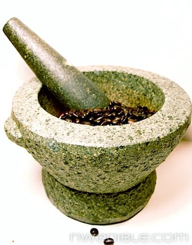 Caveman Coffee Grinding