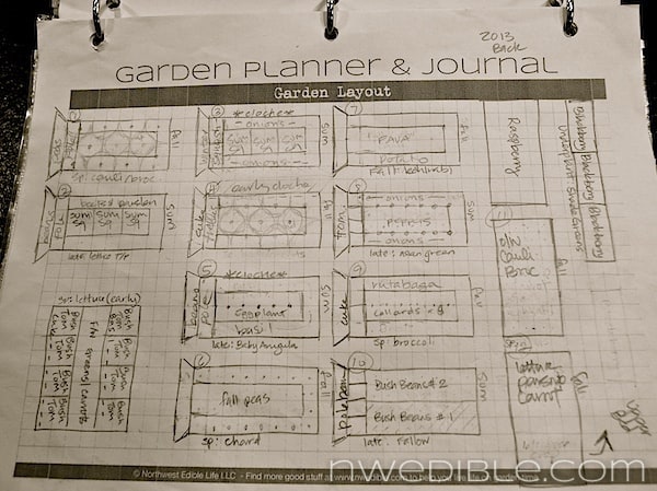 Garden Plan 2013