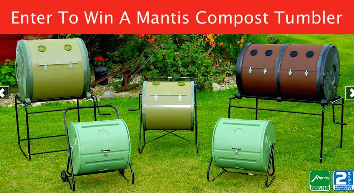 {Giveaway} Mantis ComposTTwin Compost Tumbler